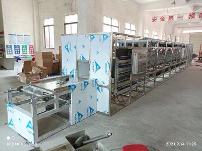 ​蜂窝陶瓷蓄热体微波疾速烘干定型地道炉