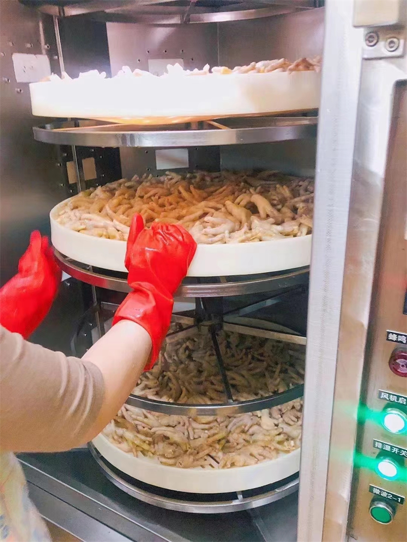 16kw工业微波烤鸡炉